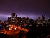 Calgary, Tramonto