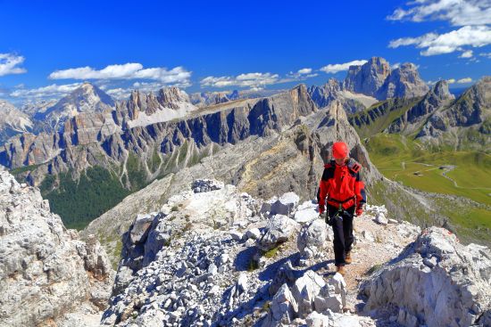La via ferrata dell'Averau