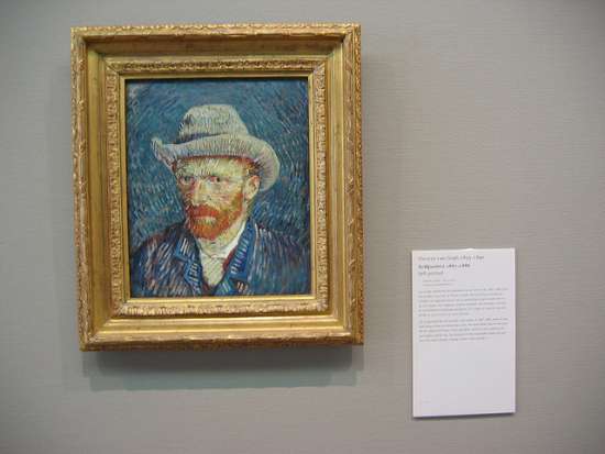 Autoritratto, Van Gogh Museum