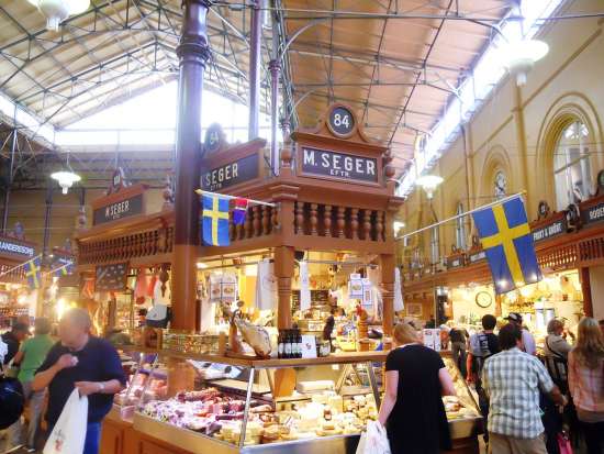 Östermalms Saluhall, Stoccolma ( Svezia)