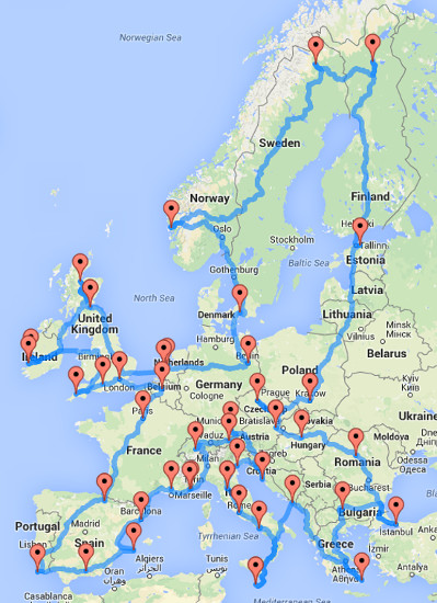 Road Trip - Europa