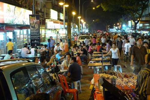 Street food a Kuala Lumpur