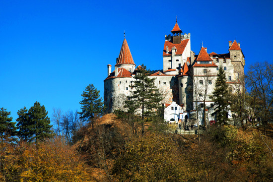 Il castello di Bran dove, secondo la leggenda, viveva il Conte Dracula