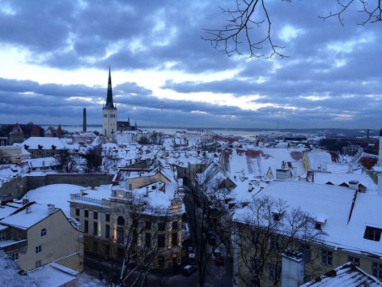 Tallinn d'inverno