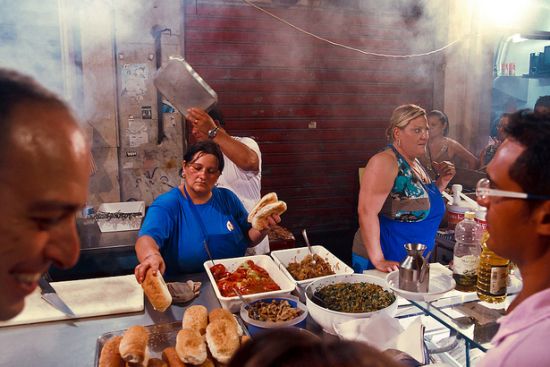 Street food a Palermo