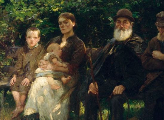 Walter Osborne, In a Dublin Park, Galleria Nazionale d'Irlanda