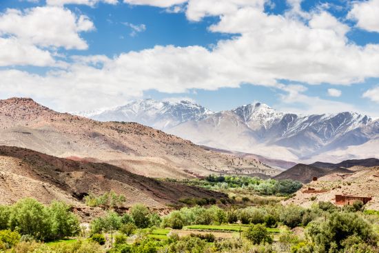 Errachidia Oasis Atlas Mountains Morocco