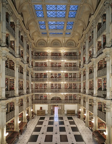 George Peabody Library - Baltimora