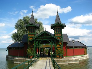Keszthely, bagno termale galleggiante