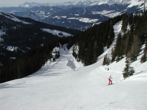 Un giorno anche tu sarai in grado di sciare su piste simili!