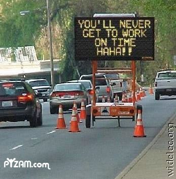 Non arriverai mai in tempo al lavoro! Haha!!