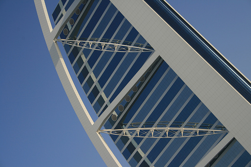 Il Burj al Arab, l'hotel di Dubai auto-proclamatosi "7 stelle" Il Burj al Arab, l'hotel di Dubai auto-proclamatosi "7 stelle"