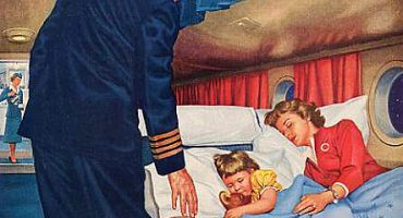 Compagnie aeree: pubblicità vintage dal passato