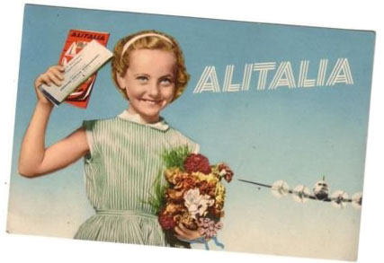 Vintage alitalia