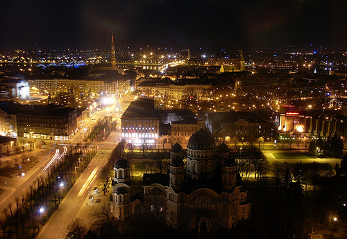 Riga di notte