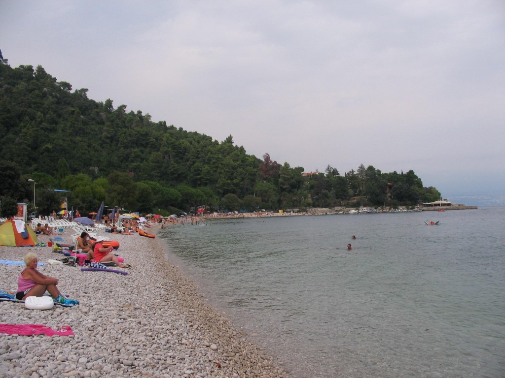 La spiaggia di Medveja La spiaggia di Medveja