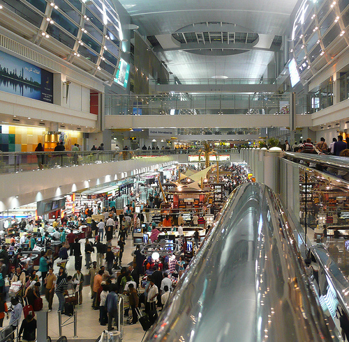 Il tempo in aeroporto