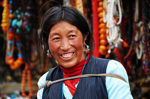 donna tibetana