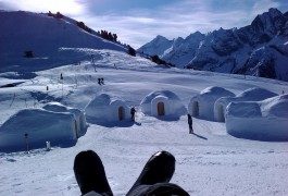 Una notte in un hotel di ghiaccio
