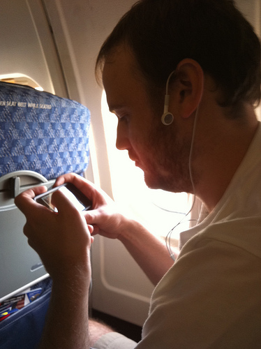 cellulare in modalità volo