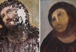 Quando un affresco rovinato si trasforma in attrazione turistica