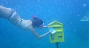 Dall’altra parte del mondo c’è un ufficio postale subacqueo