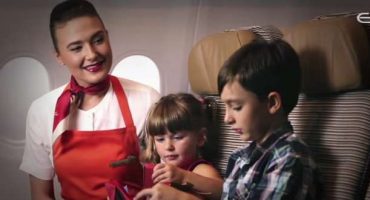 Mary Poppins al tuo servizio sui voli Etihad