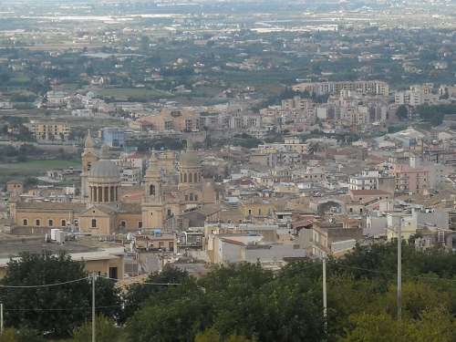 Panorama di Comiso