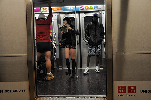 No Pants Subway Ride (1)