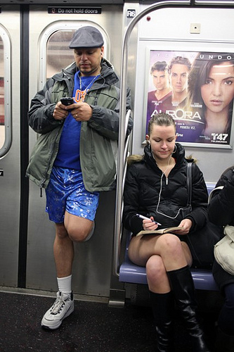 No Pants Subway Ride (3)