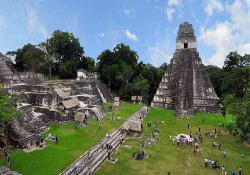 Le rovine Maya di Tikal, Guatemala