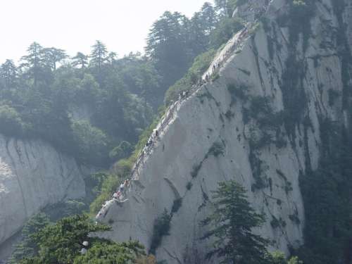 Il monte Hua Shan (7)