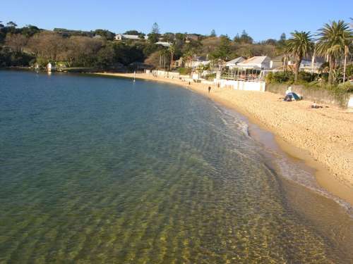 Una spiaggia di Sydney