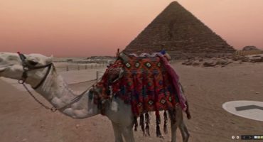 Google Street View tra le piramidi egizie