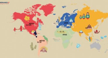 Il gioco di Air France che mette in palio un giro del mondo