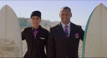 Air New Zealand, la sicurezza aerea con le star del surf