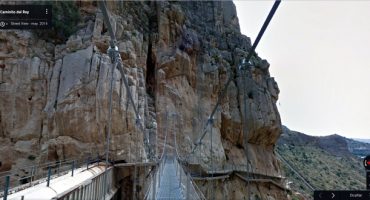 Il Caminito del Rey con Google Street View