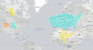 True Size: la mappa per confrontare le dimensioni dei Paesi