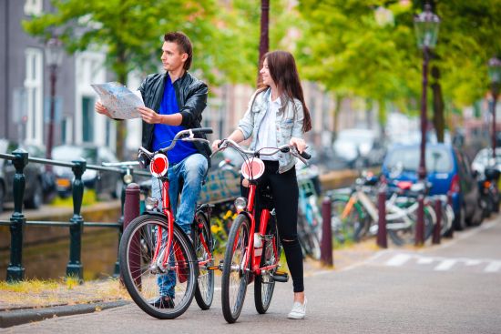 Ciclisti ad Amsterdam