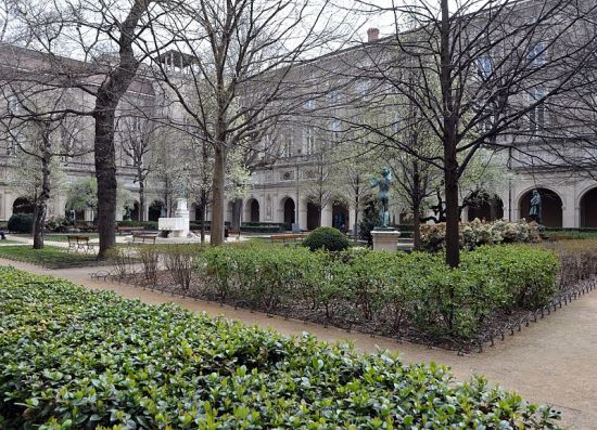 Cortile interno del Musèe des Beaux Arts